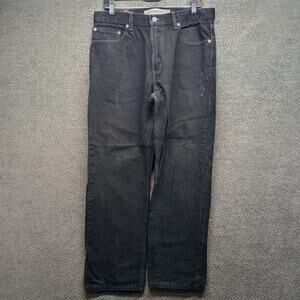 Levi’s 505 Regular Fit Denim Jeans Men’s 34x29 Black